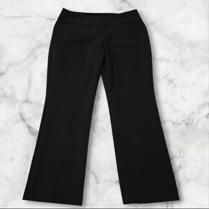 Elle Black Womans Slacks Dress Pants Size 14 B26